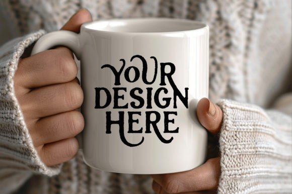Download Blank Mug Mockup Winter White Coffee Mug - Blank mug mockup Collection